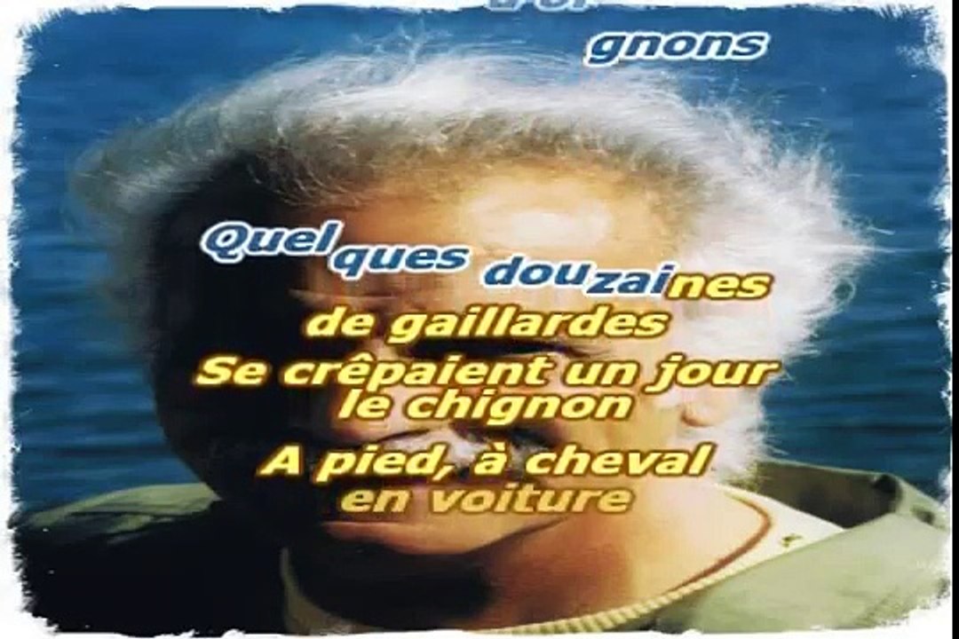 KARAOKE GEORGES BRASSENS - Hécatombe
