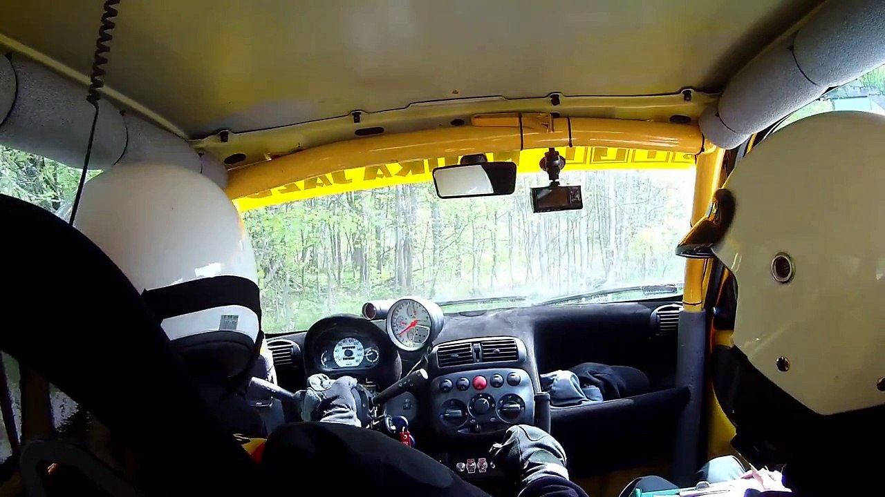 Tego się nie spodziewałem Rally without steering wheel