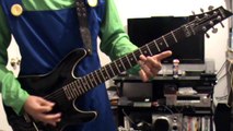 Luigi Plays Super Mario Brothers 3 - Overworld 2 Theme On Guitar