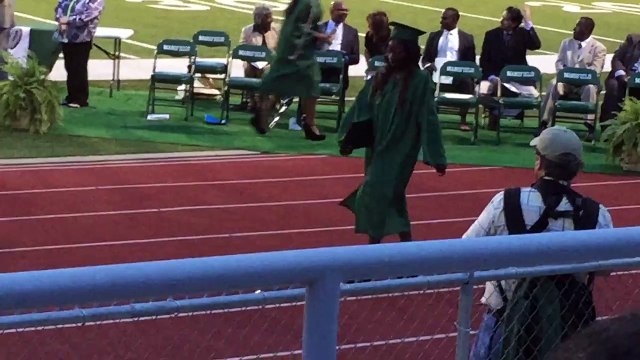 Girl Wears Wrong Shoes to Graduation, Falls Hard