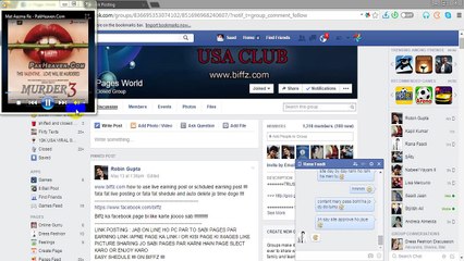 how to use biffz website for you facebook pages