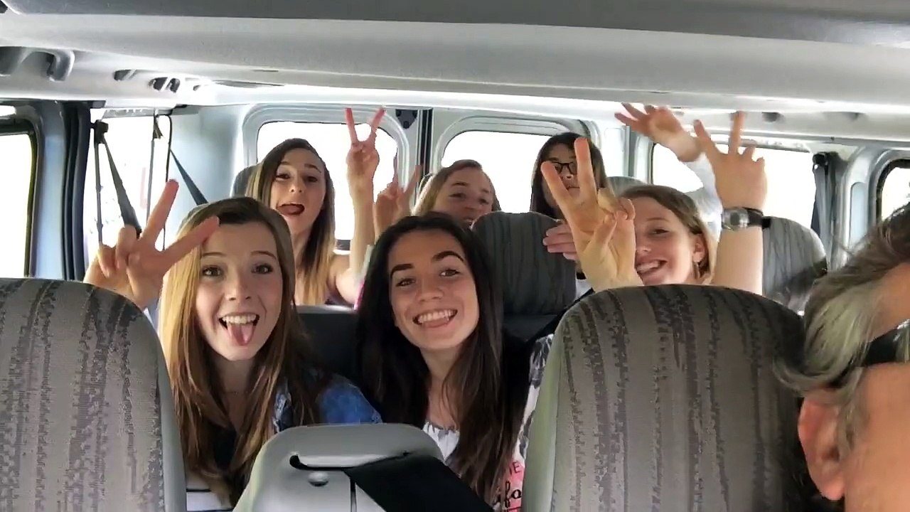 Ambiance sur la route de la finale 2015 à Clermont Ferrand ( le 08/05)