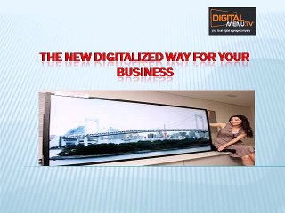Digital menu, Signage and Floor Standing kiosk Boston
