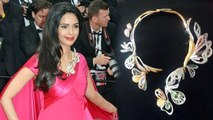 Mallika Sherawat Dons A 2 Million Dollar Necklace At Cannes