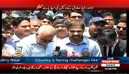 Ayaz Sadiq's Lawyer On NA-122 Hearing.