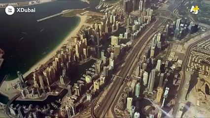 Amazing Jetpacks flying over Dubai