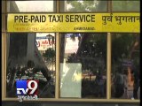 Drivers furious as airport shuts down pre-paid taxi service - Tv9 Gujarat
