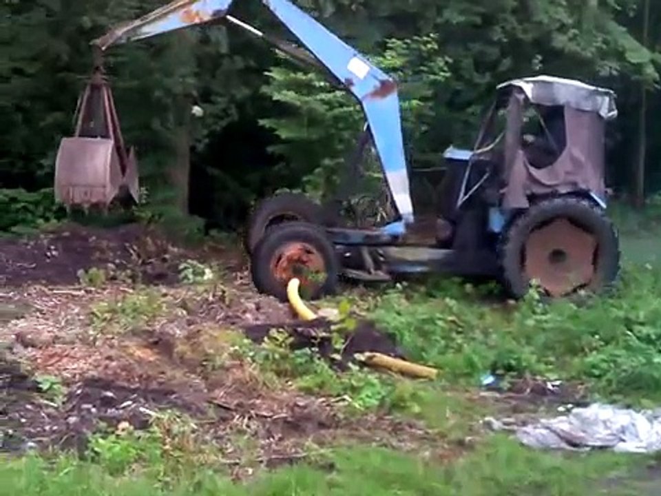 Fortschritt T157/2 ("Hühnerknie") bei der Arbeit