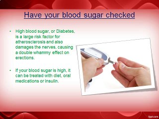 What to do if you have Erectile Dysfunction