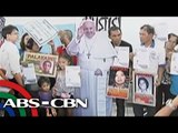 Mga kaanak ng political prisoners, humingi ng tulong kay Pope Francis