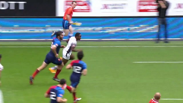 Fastest man in rugby Isles speeds to try at London Sevens