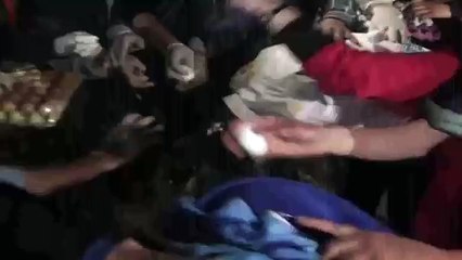 Damadı omlete çevirdiler