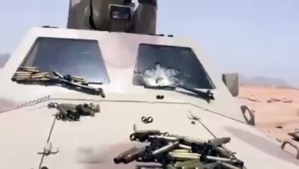 قذيفة آر بي جي حوثية تفشل باقتحام جيب للقوات البرية السعودية