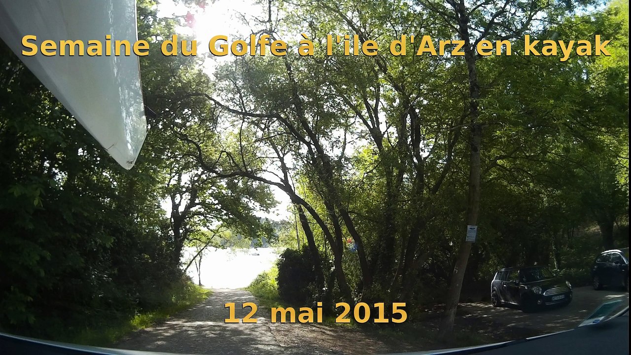 Semaine du Golfe à l'île d'Arz en kayak