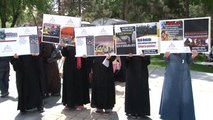 Kayseri'de Arakanlı Müslümanlar Eylemi