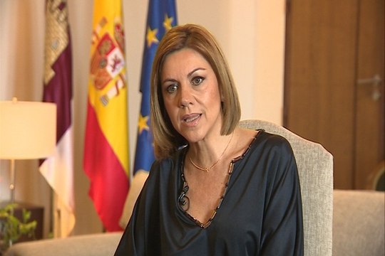 Cospedal opina sobre la equidistancia del PSOE