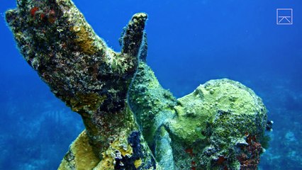 Why Is This Statue Of Jesus Underwater?
