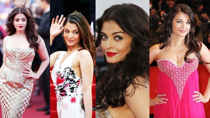 14 Years of Aishwarya Rai At Cannes Film Festival - Watch Now!