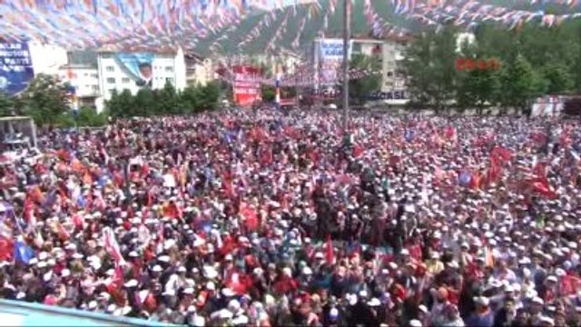 Bursa Başbakan Davutoğlu Partisinin Düzenlediği Mitingde Konuştu-4
