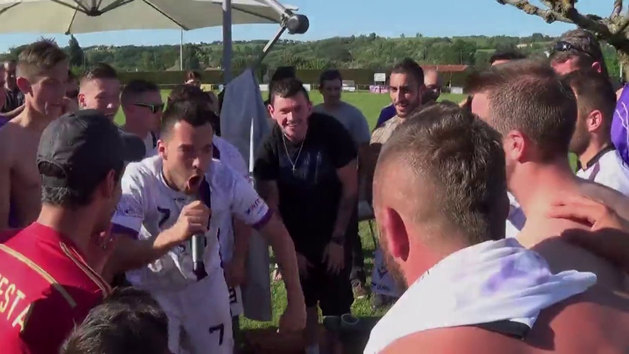 Chant victoire St Benoît - Castres JS