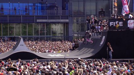 3rd place Final BMX Spine - Mark Webb - FISE World Montpellier 2015