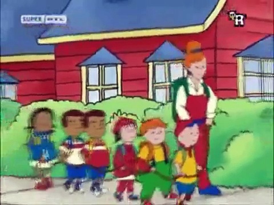 Caillou und die penis rutsche