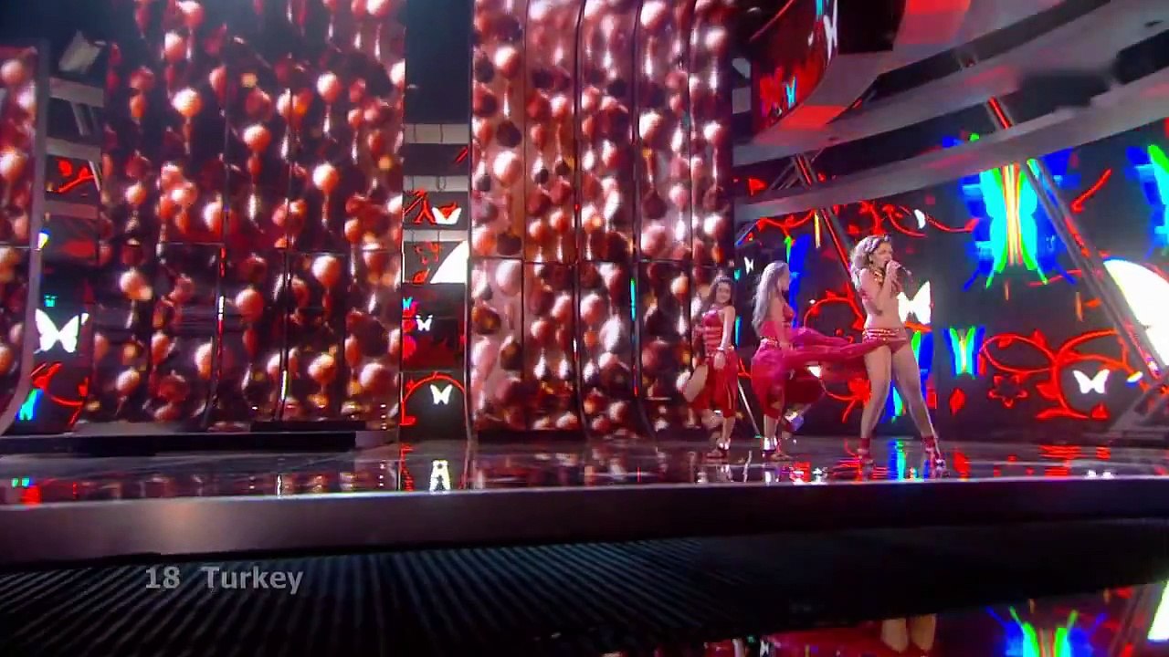 Eurovision 2009 Final : Hadise - Düm tek tek  (HD)