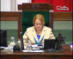 Poseł Ewa Malik - Wystąpienie z dnia 14 maja 2015 roku.