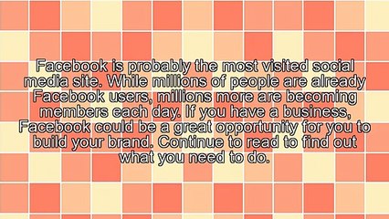 Facebook Marketing And Your Business: How It Works