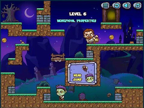 Headless Zombie Complete Walkthrough All Levels with 60 out of 60 coins