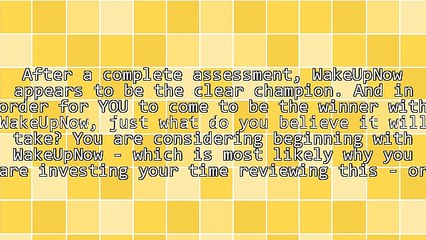 Wakeupnow - Work From Home Lifestyle