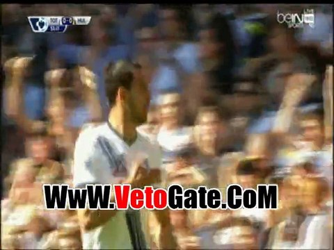 ناصر الشاذلى يتقدم بالهدف الاول توتنهام فى مرمى هال سيتى