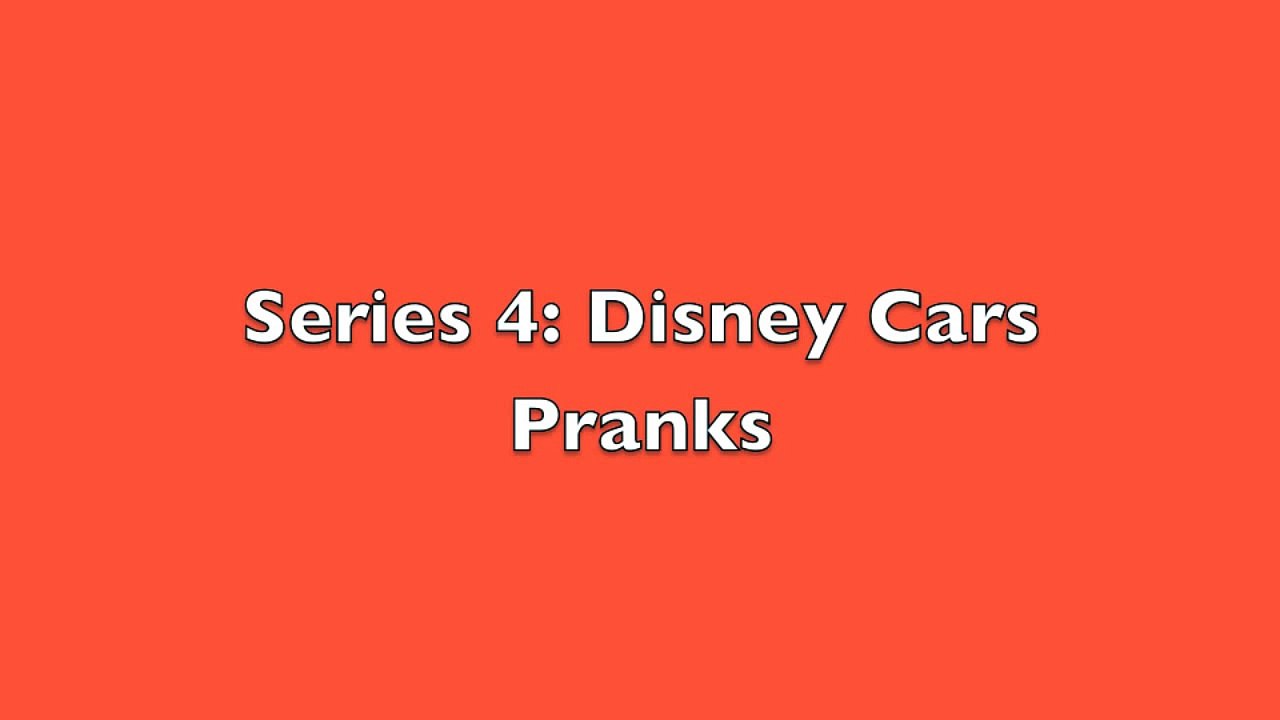Disney Cars Pranks Mater and Lightning McQueen Spider Prank Sally Disney Car Toys Micro Drifters