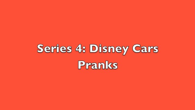 Disney Cars Pranks Mater and Lightning McQueen Spider Prank Sally Disney Car Toys Micro Drifters