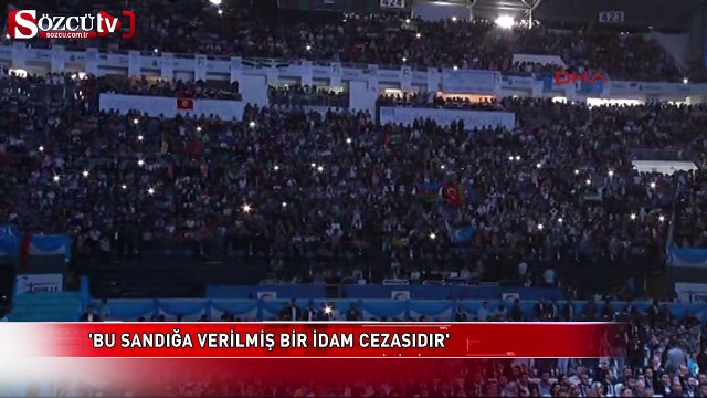 'Bu sandığa verilmiş bir idam cezasıdır'