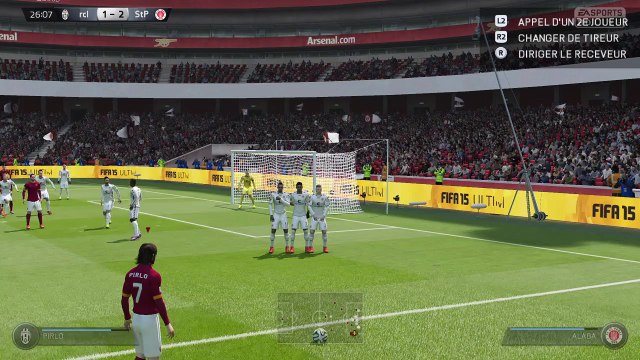 FIFA 15 coup Franc de pirlo.