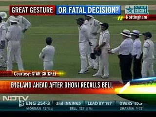 Should Dhoni have called Ian Bell(run out) back