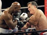 Romney takes on Holyfield in charity match