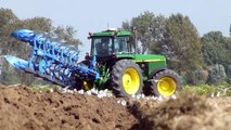 John Deere 4755 w/ Lemken Juwel 8 - Plowing