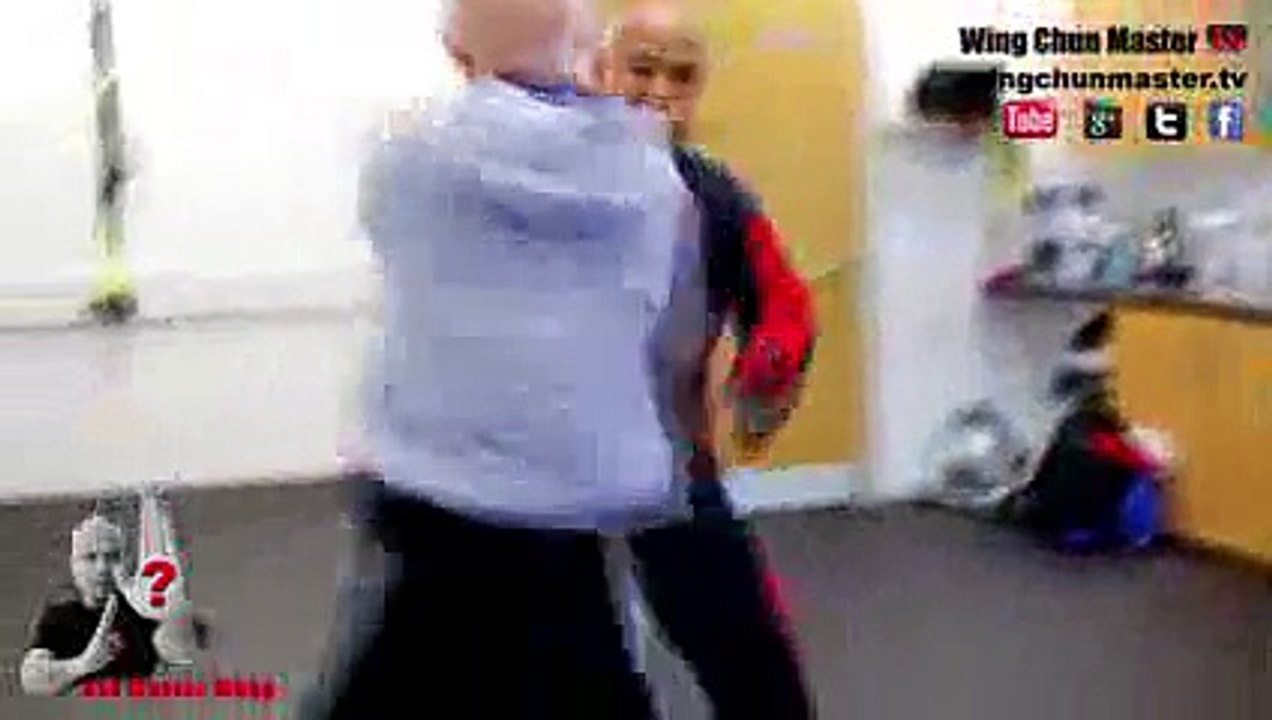Wing Chun training - wing chun how to prevent a body slam Q53