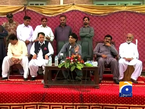 Terrorists want to paralyse and divide nation: Nisar-Geo Reports-16 May 2015