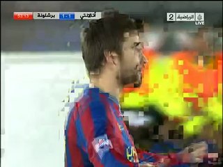 هدف ميسي الرائع في اول لمسه له  / أتلانتي - برشلونة