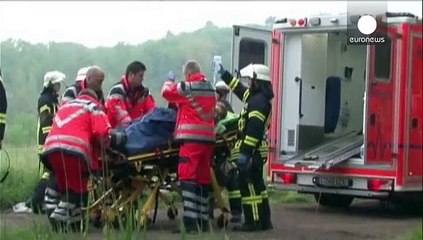 Germany: Two killed and 20 injured in train crash
