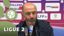Conférence de presse Châteauroux - Havre AC (0-0) : Cédric DAURY (LBC) - Thierry GOUDET (HAC) - 2014/2015