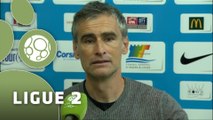 Conférence de presse Tours FC - Dijon FCO (0-0) : Gilbert  ZOONEKYND (TOURS) - Olivier DALL'OGLIO (DFCO) - 2014/2015