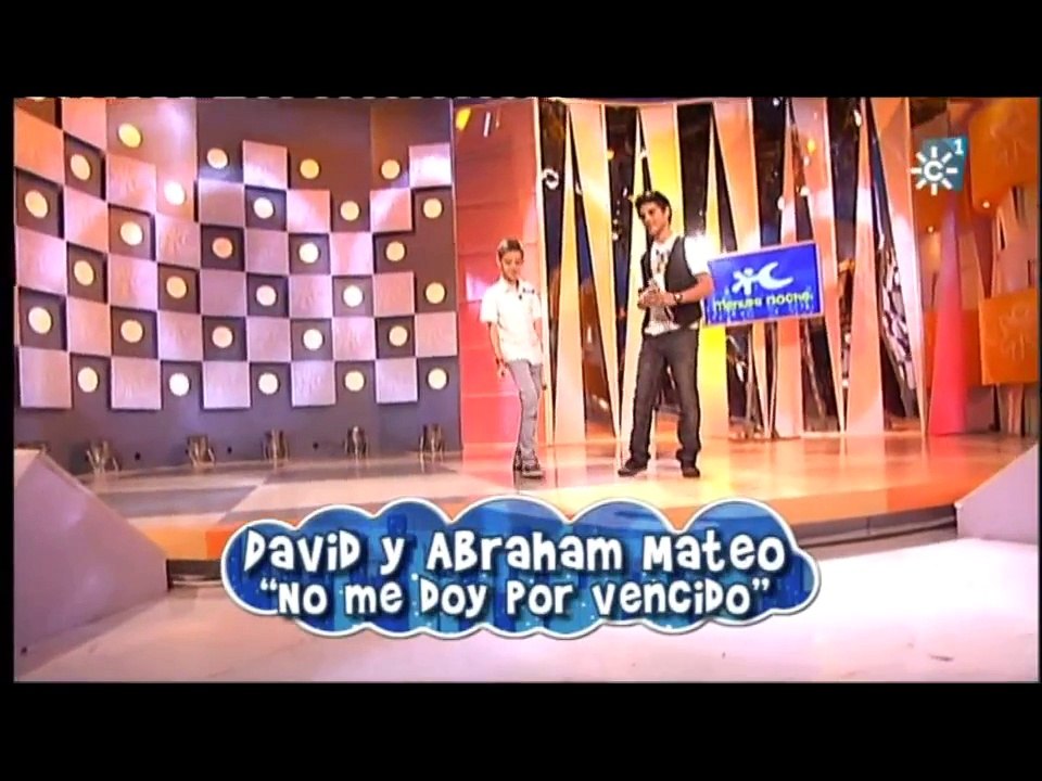 Abraham Mateo (12 años) y David Parejo (10 años) - YO NO ME DOY POR VENCIDO - Luis Fonsi