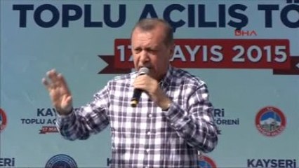Kayseri-5- Cumhurbaşkanı Erdoğan Toplu Açılış Töreninde Konuşuyor
