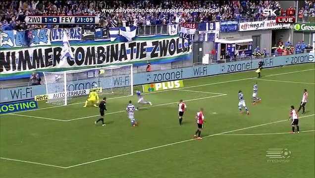 Zwolle 3-0 Feyenoord ~ [Eredivisie] - 17.05.2015 - All Goals & Highlights