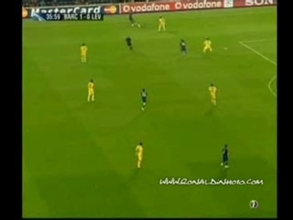 ronaldinho vs levski sofia