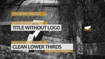 After Effects Project Files - 15 Clean Lower Thirds - VideoHive 9952516